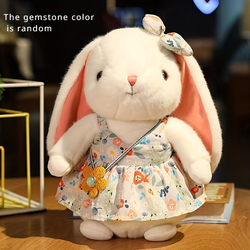 Floral Rabbit Stuffed Toy for Birthdays & Gifts-2