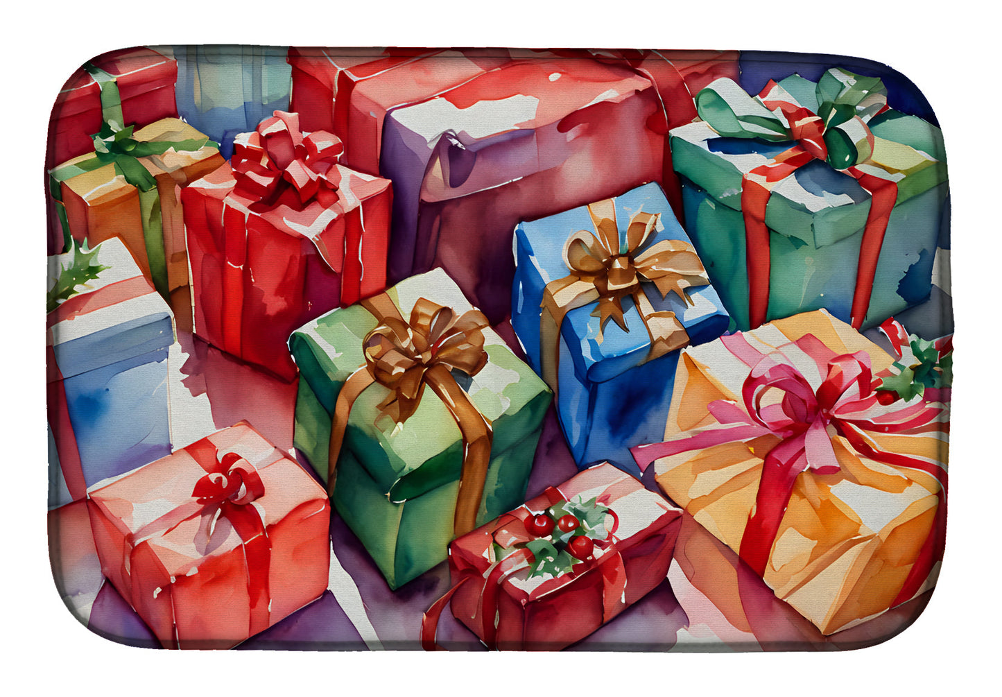 Christmas Gifts Dish Drying Mat-0