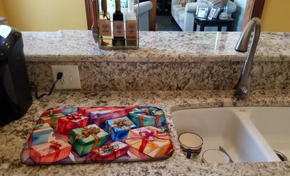 Christmas Gifts Dish Drying Mat-1