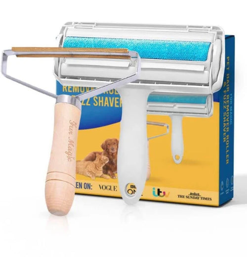 Remove Pet Hair in Seconds — No Refills Needed
