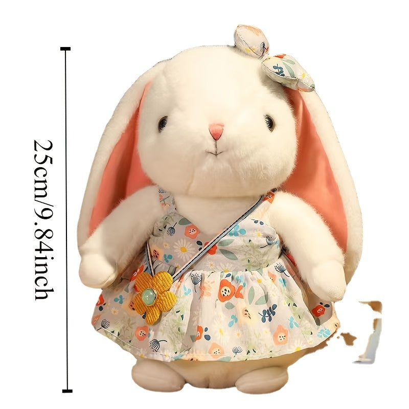 Floral Rabbit Stuffed Toy for Birthdays & Gifts-1