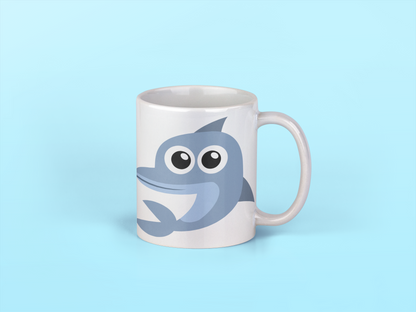 Adorable Whale Sea Animal Personalised Your Name Gift Mug
